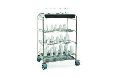 Égouttoirs CSP100 avec cuve supérieure pour égoutter les verres