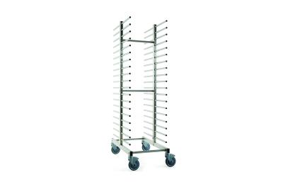 Carrello portateglie Inox Doppio fronte
