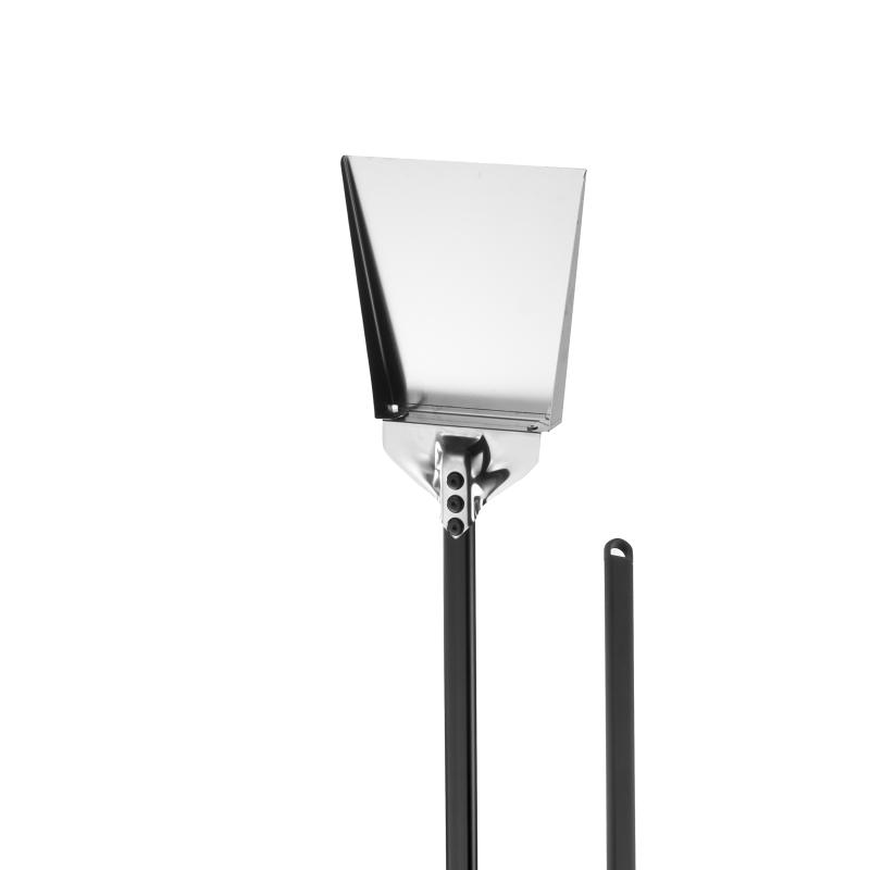 MGE Pelle Métal Émaillé Pour Cheminée Et Barbecue - Ramasse-Cendres Et Charbon, Solide Et Pratique
