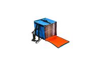 Sac Isotherme Livraison Pizza 12 Pouces – Feuille Aluminium, Fermeture éclair – Pour Professionnels Ou Particuliers