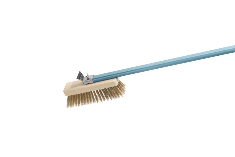 Evoluzione rotating head oven brush brass bristles