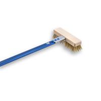 Electric ovens brush, low height head brass bristles