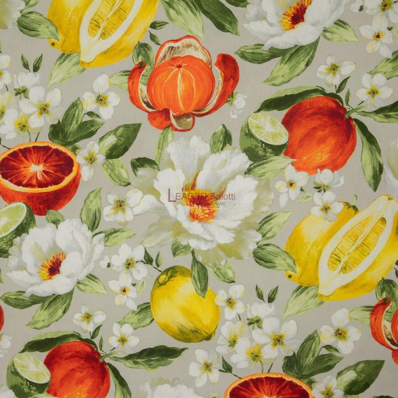 Tessuto estivo stampato morbido 100% cotone prato floreale floreale materiale 112 cm larghezza venduto come 1 metro di lunghezza pre-taglio (bianco nero floreale floreale), (InLawn01