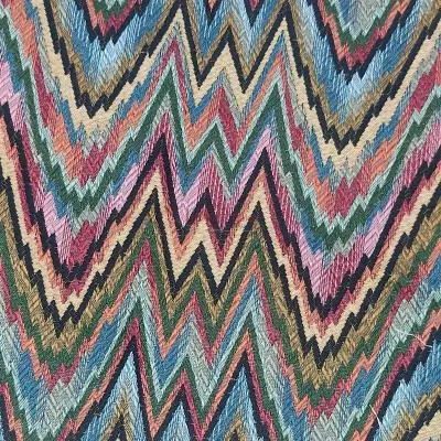 Scampolo di gobelin Fiammato Verde (48 x 1,40 cm )