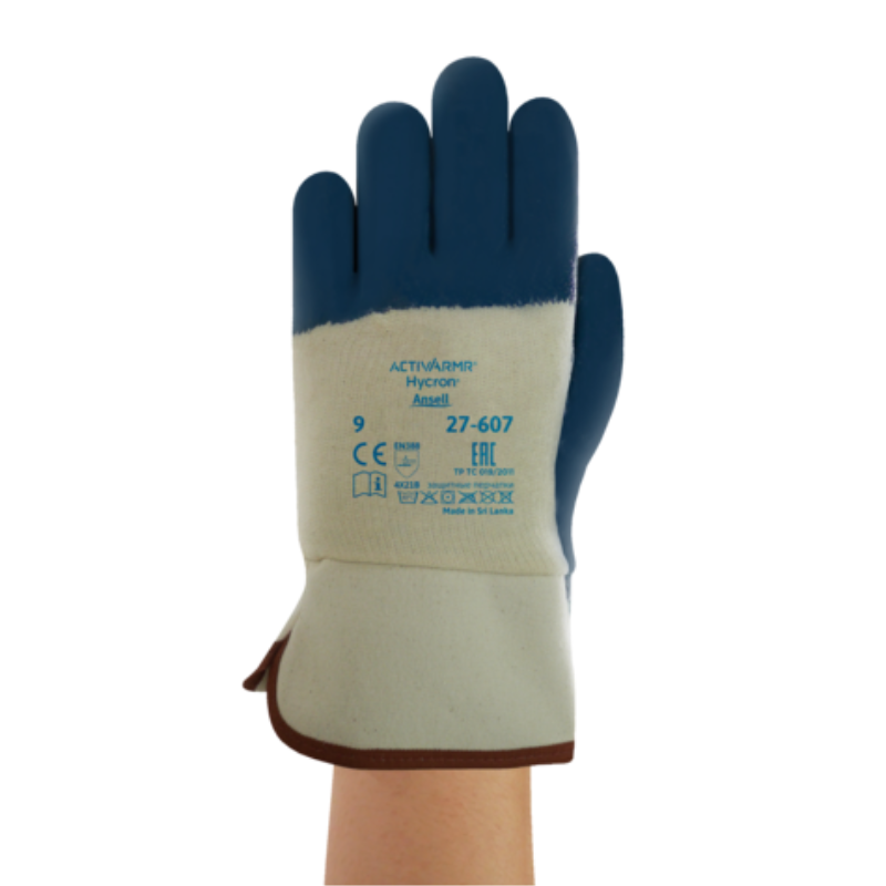 Guanti Da Lavoro SBS Nylon Taglia 9 - 12 Paia, Rivestimento PU Su Palmo E Dita, Traspiranti, EN388, Colore Nero