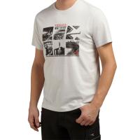 Diadora T-Shirt Uomo/Donna A Maniche Corte - Maglietta In Cotone Colore Blu, Taglia L, Modello 171200 Graphi