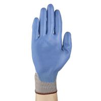 Guanti In Nylon Con Rivestimento PU, Jah N-PU-18, Calibro 18, Blu, Taglia 10 (12 Paia) – Ottima Presa E Compatibili Touchscreen