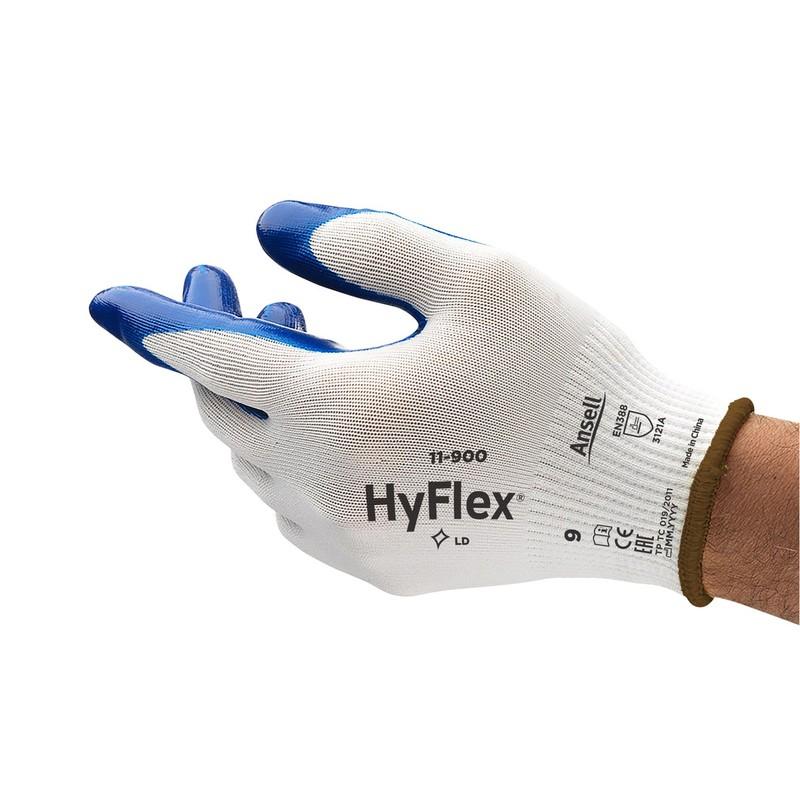 Guanti in nitrile polsino HyFlex® 11-900