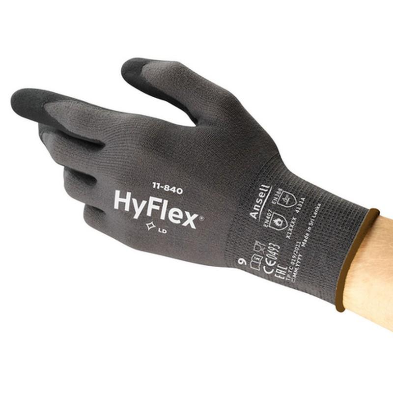 Guanti nitrile polsino HyFlex® 11-840
