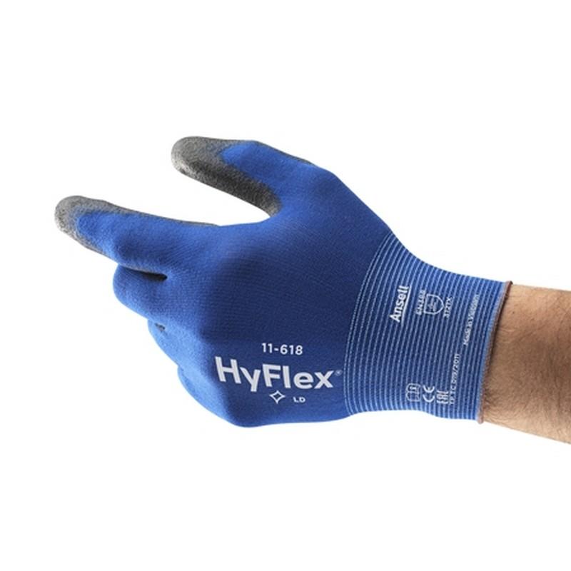 Guanti in PU polsino HyFlex® 11-618