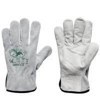 Guanti in pelle fiore bovino bordati PILOT 50