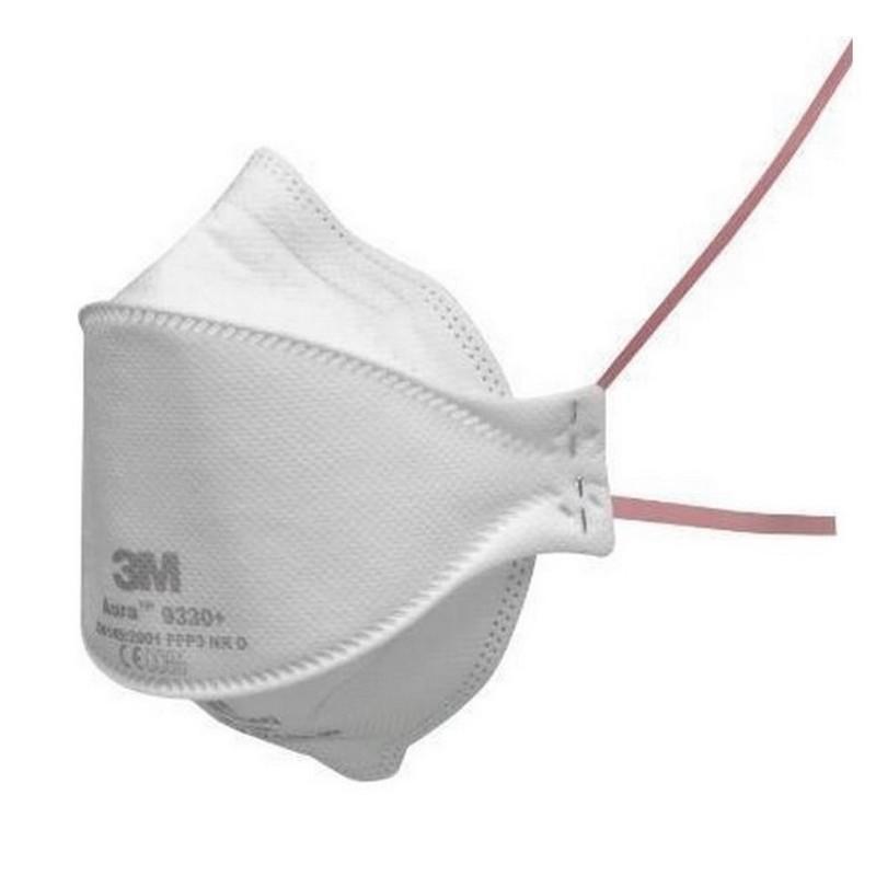  Mascherina monouso 3M™ Aura™ 9330+ FFP3, senza valvola