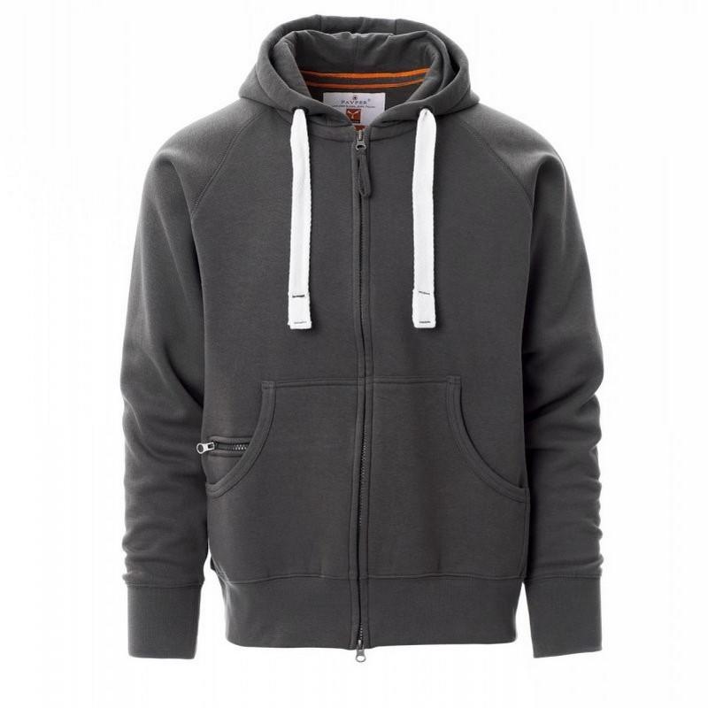 Felpa zip intera e cappuccio DALLAS+