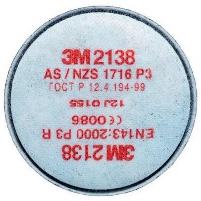  Filtro antiparticolato 3M™, P3 R, 2138 - prezzo a singolo pz