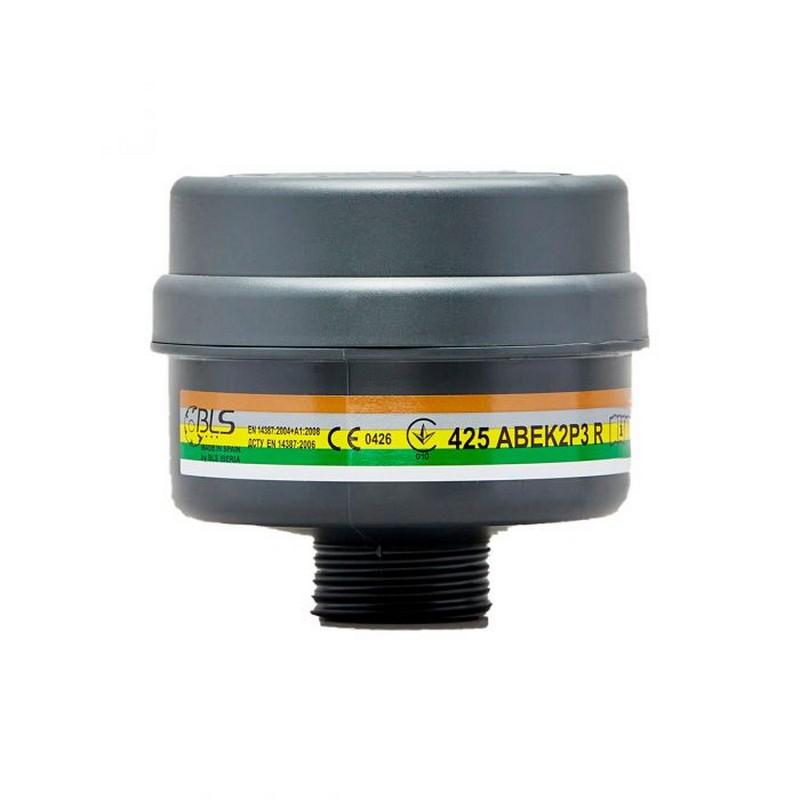 Filtro BLS per gas e vapori organici e inorganici, ABEK2 P3 R 425-prezzo a singolo pz