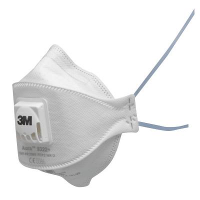  Mascherina monouso 3M™ Aura™ 9322+ FFP2, con valvola