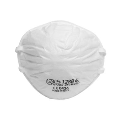 Mascherina monouso FFP2 128BW, senza valvola 