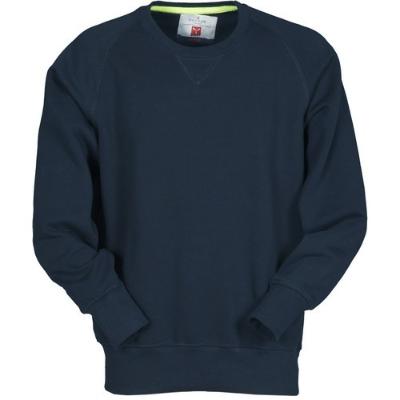 Felpa garzata girocollo MISTRAL + 