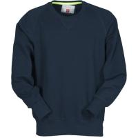 Felpa garzata girocollo MISTRAL + 